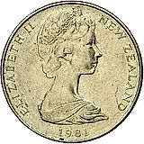 5 центов 1981 [Новая Зеландия]