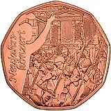 5 евро 2016, Новый год - Новогодний концерт Венского филармонического оркестра [Австрия]