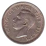 3 пенса 1948 [Новая Зеландия]