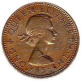 1 шиллинг 1960 [Новая Зеландия]