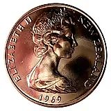 20 центов 1969 [Новая Зеландия]