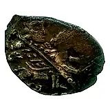 копейка Бориса Федоровича Годунова 1599, В/НОРЗ с именем Федора [Новгород]