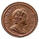 1 фартинг 1717 [Великобритания]