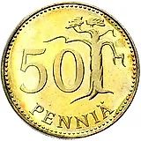 50 пенни 1988, М [Финляндия]