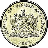 25 центов 2007 [Тринидад и Тобаго / Тринидад]