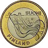 5 евро 2013, Исторические регионы Финляндии. Строения - Карелия [Финляндия]