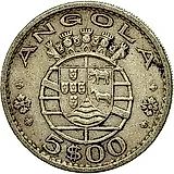 5 эскудо 1972 [Ангола]