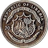 10 долларов 2001-2004, 43-ий Президент США - Джордж Уокер Буш [Либерия]