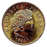 20 сентаво 1944, MIL NOVECIENTOS CUARENTA Y CUATRO [Перу]