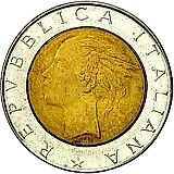 500 лир 1986 [Италия]