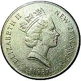 5 центов 1987 [Новая Зеландия]