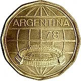 100 песо 1977-1978, Чемпионат мира по футболу, Аргентина 1978 [Аргентина]