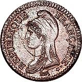 2 десима 1795-1796 [Франция]