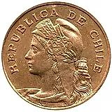 2½ сентаво 1904-1908 [Чили]