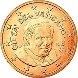 5 евроцентов 2006-2013 [Ватикан]