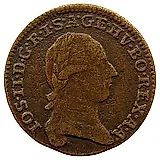 ¼ крейцера 1781-1790 [Австрия]