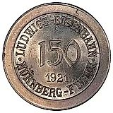 150 Pfennigs 1921 [Germany / German Notgeld]