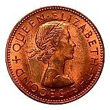 1/2 пенни 1960 [Новая Зеландия]