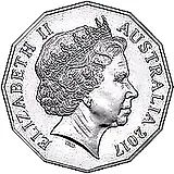 50 Cents 2017, Richie Benaud [Australia]