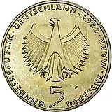 5 марок 1982, окружающая среда [Германия / ФРГ]