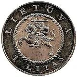 1 лит 2004, 425 лет Вильнюсскому университету [Литва]