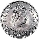 ½ рупии 1954-1974 [Сейшельские Острова]