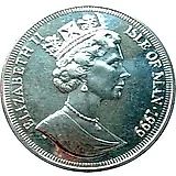 1 крона 1999, Американская Гражданская Война 1865 [Остров Мэн]