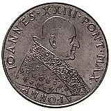 50 лир 1962, Второй Вселенский собор [Ватикан]