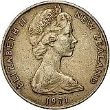 20 центов 1971 [Новая Зеландия]