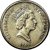 5 центов 1989 [Новая Зеландия]