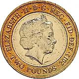 2 фунта 2012, 200 лет со дня рождения Чарльза Диккенса [Великобритания]