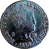 8 мараведи 1822-1823 [Испания]