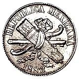 1 сентаво 1882-1883 [Мексика]