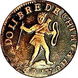 ¼ реала 1846, Индеец на аверсе [Мексика]