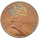 5 фунтов 1995, 50 лет со дня окончания Второй Мировой Войны [Остров Мэн]