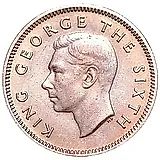 6 пенсов 1950 [Новая Зеландия]