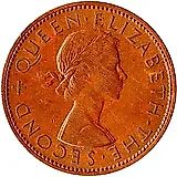 1 пенни 1959 [Новая Зеландия]