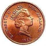 1 цент 1988 [Новая Зеландия]