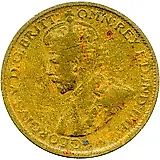 6 пенсов 1920, латунь [Британская Западная Африка]