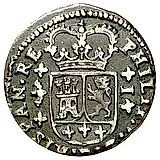 1 мараведи 1719-1720 [Испания]