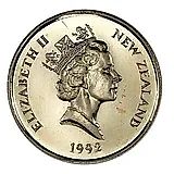 5 центов 1992 [Новая Зеландия]