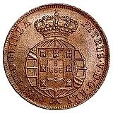 ½ Macuta 1858-1860 [Angola]