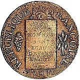 1 соль 1793, Дата: 1793 [Франция]