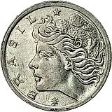 2 сентаво 1967 [Бразилия]