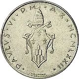 100 лир 1972 [Ватикан]