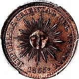 5 сентимо 1855 [Уругвай]