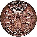 ½ Skilling 1751-1762 [Denmark]