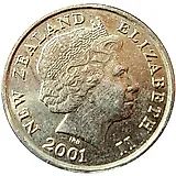 5 центов 2001 [Новая Зеландия]