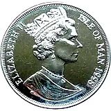 1 крона 1998, Ренессанс [Остров Мэн]