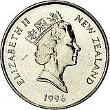 5 центов 1996 [Новая Зеландия]